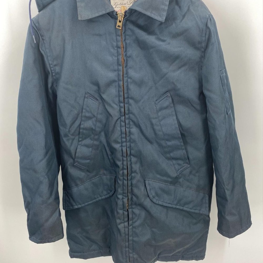 VTG Golden Fleece‎ Titan Cloth Navy Blue Jacket